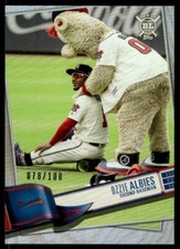 2019 TOPPS BIG LEAGUE SILVER FOIL /100 OZZIE ALBIES R51