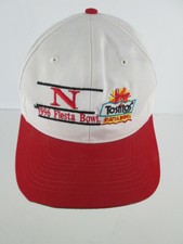Vtg 1996 Nebraska Huskers Fiesta Bowl Cap Hat Snapback White Adjustable