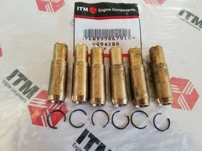 Intake Valve Guide Valve Set(6)- M110 Engine Mercedes 280, 280C, 280CE -VG942BR  - Image 1 of 4