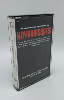 Philip Glass Koyaanisqatsi Soundtrack Cassette Antilles Records VG - Image 1 of 4