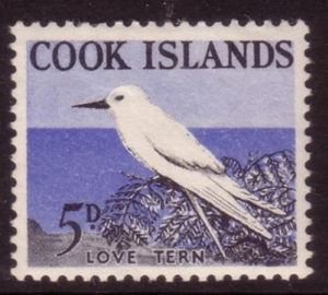 COOK ISLANDS.... 1963 5d white tern mint - Picture 1 of 1