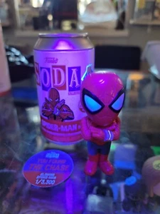 Funko Vinilo Soda Spider-Man Japonés Brillante CHASE/2.500 con Disco/Lata PX Exc. - Imagen 1 de 3