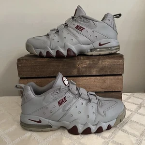 NIKE AIR MAX2 CB 94' LOW SIZE 11.5 WOLF GREY TEAM RED USED 917752-002 - Picture 1 of 9