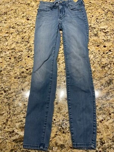 Great Shape! Girls Abercrombie & Fitch Slim Fit Skinny Jeans - Size: W 24 L 27 - Picture 1 of 8