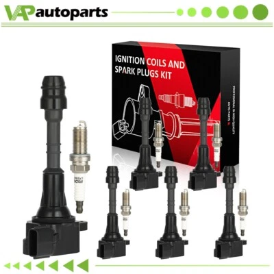 6 para Nissan Pathfinder 2005-2012 4,0 L V6 bobina de encendido y bujía UF349 Foto 1 de 4