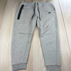 Pantalones de chándal Nike para hombre gris con cordón cintura pierna cónica tecnología polar talla XXL - Imagen 1 de 12