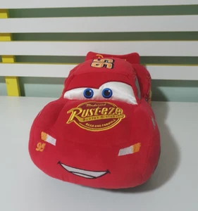 DISNEY STORE LIGHTNING MCQUEEN PLUSH TOY CARS TEXTURED EMBORIDERED VERSION 32CM - Picture 1 of 6