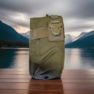 Radio de bolsillo GI USMC FSBE MBITR Pouch NSN 8465 01 529 2113 - caqui - Imagen 1 de 6