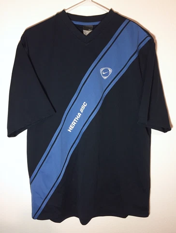 Vintage Sample Nike Hertha BSC Berlin Training Jersey SZ L Bundesliga Soccer Cover