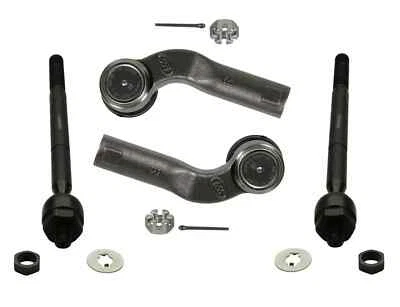 MOOG Steering Tie Rod Ends Kit Set 4 PCS Front Inner & Outer For Mazda 3 Sport 5 Foto 1 de 4