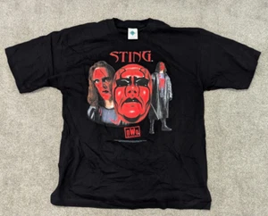 Sting T Shirt Black WWE WWF WCW NWO Wrestling 1998 XL Extra Large New Town Champ - Picture 1 of 12
