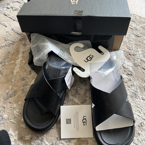 UGG Sandalo uomo Wainscott Slide TAGLIA 6 UK NUOVO DI ZECCA!