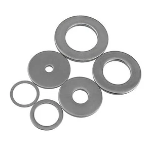 Flat Washers DIN 125 Stainless Steel A2 Thick 1.0mm Gasket M3 - M20 Antirust - Picture 1 of 7