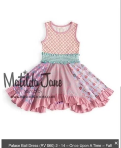 Matilda Jane Palace Ball Dress Once Upon A Time Girls Size 8 NWT - Picture 1 of 3