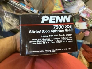 PENN 7500SS SALTWATERR SPINNING REEL NOS - Picture 1 of 6