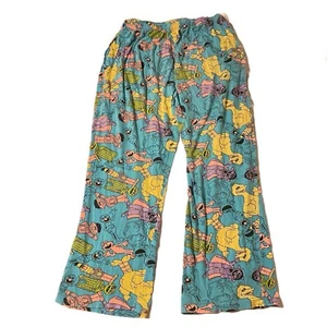 Sesame Street Lounge Pants (S) - Big Bird Elmo Cookie Monster Oscar Muppets - Picture 1 of 5
