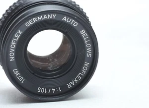 Novoflex 105mm F4 Macro Bellow Lens for Minolta MD West Germany *AS IS* - Picture 1 of 3