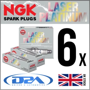 6 velas láser platino NGK PGR6A para ALFA ROMEO TALLA ZAGATO 3.0 09/90>01/92 - Imagen 1 de 4