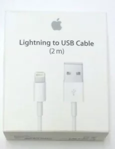 Brand New Original Genuine Apple MD819AM/A 2-Meter-long Lightning to USB Cable - Picture 1 of 1