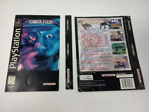 Cyber Sled (Sony PlayStation 1) Longbox Artwork Inserts Only. No Game or Box - Picture 1 of 8