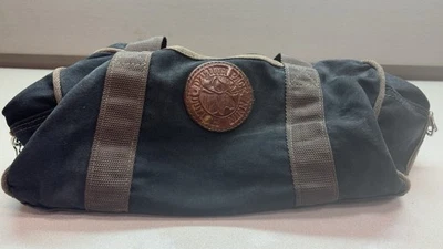 Duluth Pack Bolso de Viaje Fin de Semana Lona y Cuero Verde Foto 1 de 4