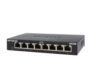 Netgear GS308E-400EUS 8 Port Gigabit Ethernet Unmanaged Switch - Picture 1 of 2