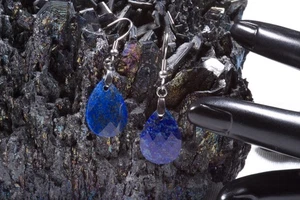 Edelstein Lapis Lazuli Hängeohrringe - Bild 1 von 2