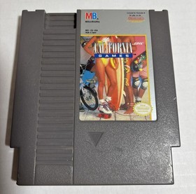 California Games Nintendo Entertainment System 1989 NES USADO probado FUNCIONA
