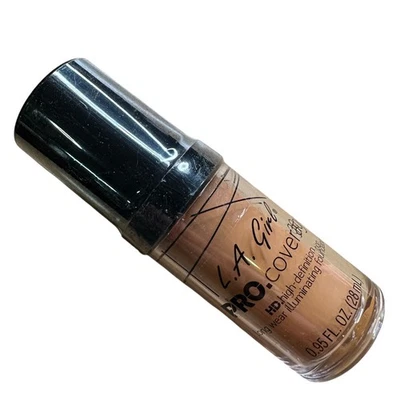 L.A. Girl Pro Coverage HD Illuminating Foundation GLM648 Honey 0.95 fl. oz. - Image 1 of 2