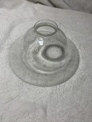 2-1/4-Inch Clear Seeded Glass Bell - Image 1 of 4