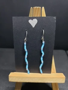 Indigenous Handmade Seed Bead Earrings - Picture 1 of 2