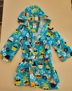 Bata de baño St Eve tropical calavera hueso playa niño toalla de rizo S pequeña 5 6 - Imagen 1 de 2