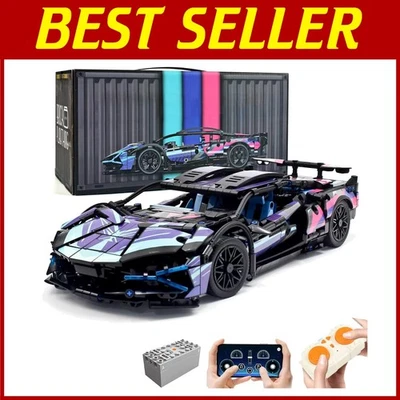 Ideal STEM Gift for Kids - Technical Car Building Kit - Image 1 of 4