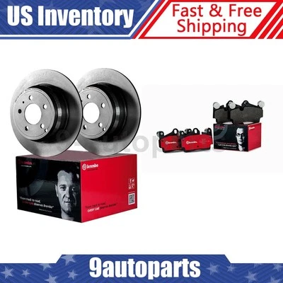 Kit de frenos delanteros Brembo rotores de disco pastillas de cerámica para BMW 328Ci 2000 Foto 1 de 4