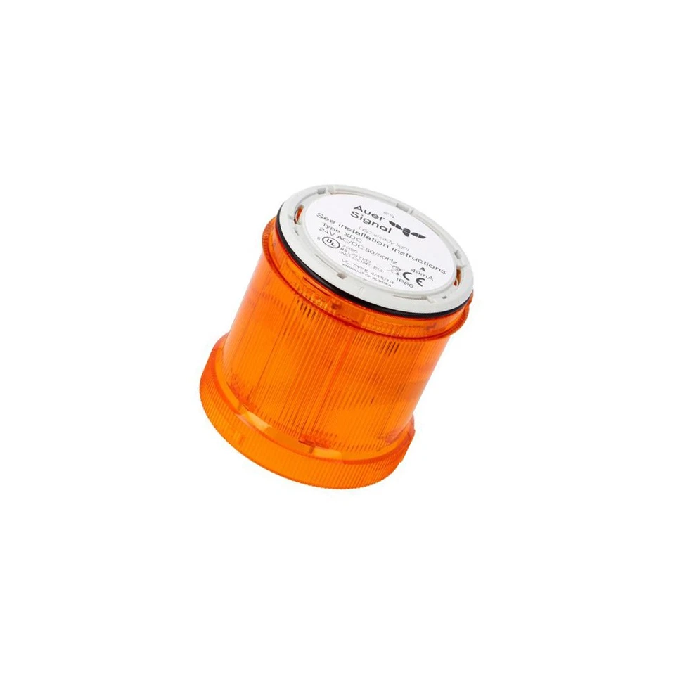 900011405 Signalgeber: Licht LED orange UStrom: 24VDC UStrom: 24VAC IP66 AUER SI - Bild 1 von 1