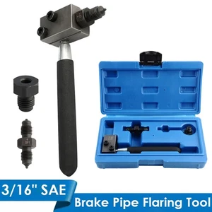 Pro- Brake Pipe Flaring Tool Professional In-situ 3/16" SAE DIN Hand Held - Picture 1 of 8