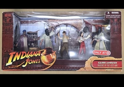 Figura de acción Hasbro Indiana Jones Raiders of the Lost Ark Cairo Market Ambush Foto 1 de 3