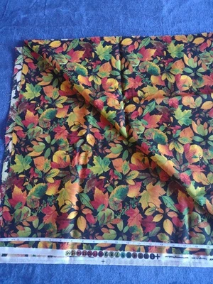 Fall Leaves Fabric Quilters Candy By Connecting Threads 2 Yards - Image 1 of 4