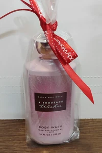 NEW A Thousand Wishes Body Wash 10oz Bath & Body Works Aloe Pro-Vitamin B5 - Picture 1 of 2