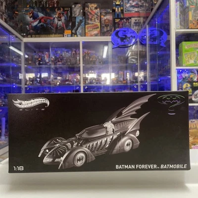 HOT WHEELS Elite BATMAN FOREVER Batmobile - 1/18 Limited Edition - Immagine 1 di 4