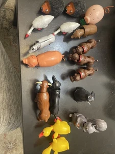 Vintage Made In Germany S.A. Reider Plus Cheney Nodders, Nunu Friction Toy Lot - Picture 1 of 9