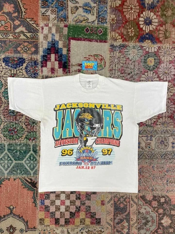 Vintage NFL Jacksonville Jaguars Football Shirt Unisex Cotton Men Women KV3792 Cover