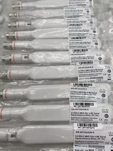Lot of 30 NEW! AIR-ANT2524DW-R Cisco Aironet Dual-band Dipole AP WiFi Antenna - Picture 1 of 4