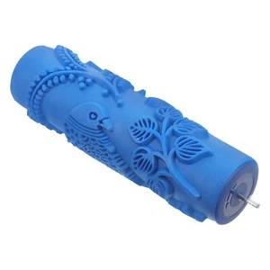 7'' Decorative Rubber Paint Roller with Design Patterns for DIY Wall and Floo... - Picture 1 of 9