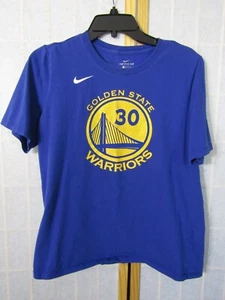 Steph Curry Golden State Warriors Blue/Gold Graphic Short Sleve T Shirt Youth XL - Picture 1 of 3