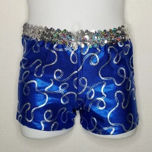 How Sweet It Is Shorts & Sequin Headband Child Small Dance Costume Jazz Tap - Picture 1 of 5