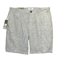 Goodfellow & Co 9" Flat Front Linden Shorts Men's 34 Gray Slim Fit NEW
