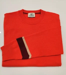 MAGLIONE GIROCOLLO UOMO MISTO LANA CASHMERE MQJ 6044 ARANCIO AUTUNNO/INVERNO - Foto 1 di 3