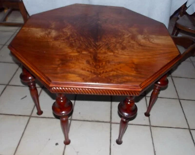 Burl Book Match Veneer Cherry Coffee Table by Brandt  (CT-40) - Image 1 of 4