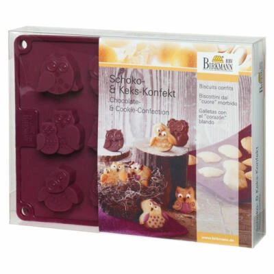 Birkmann Schoko & Kekskonfekt Frido & Friends Keksform Backform Silikon 15.8 cm - Bild 1 von 2